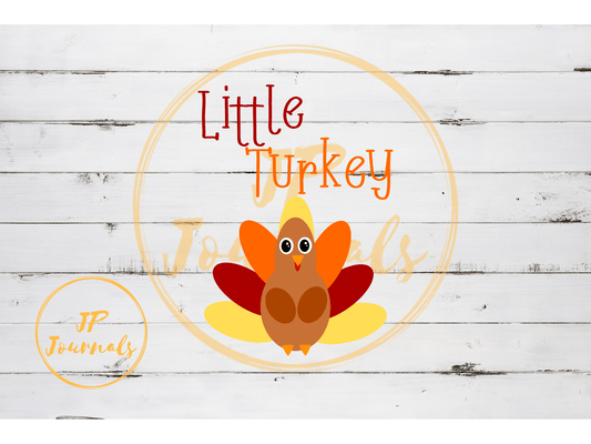 Thanksgiving SVG, Little Turkey