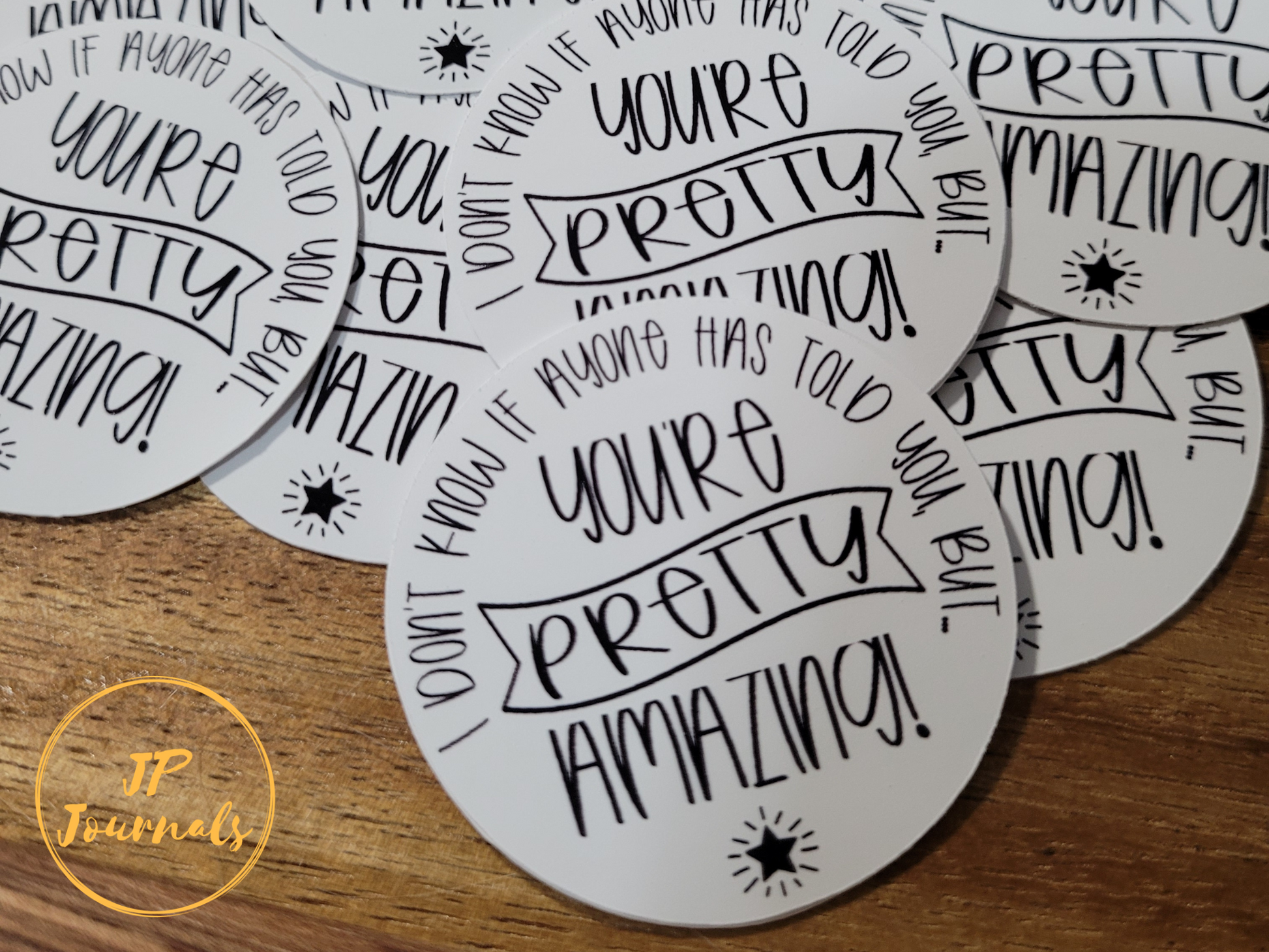 You're Pretty Amazing Order Filler Stickers, Wholesale