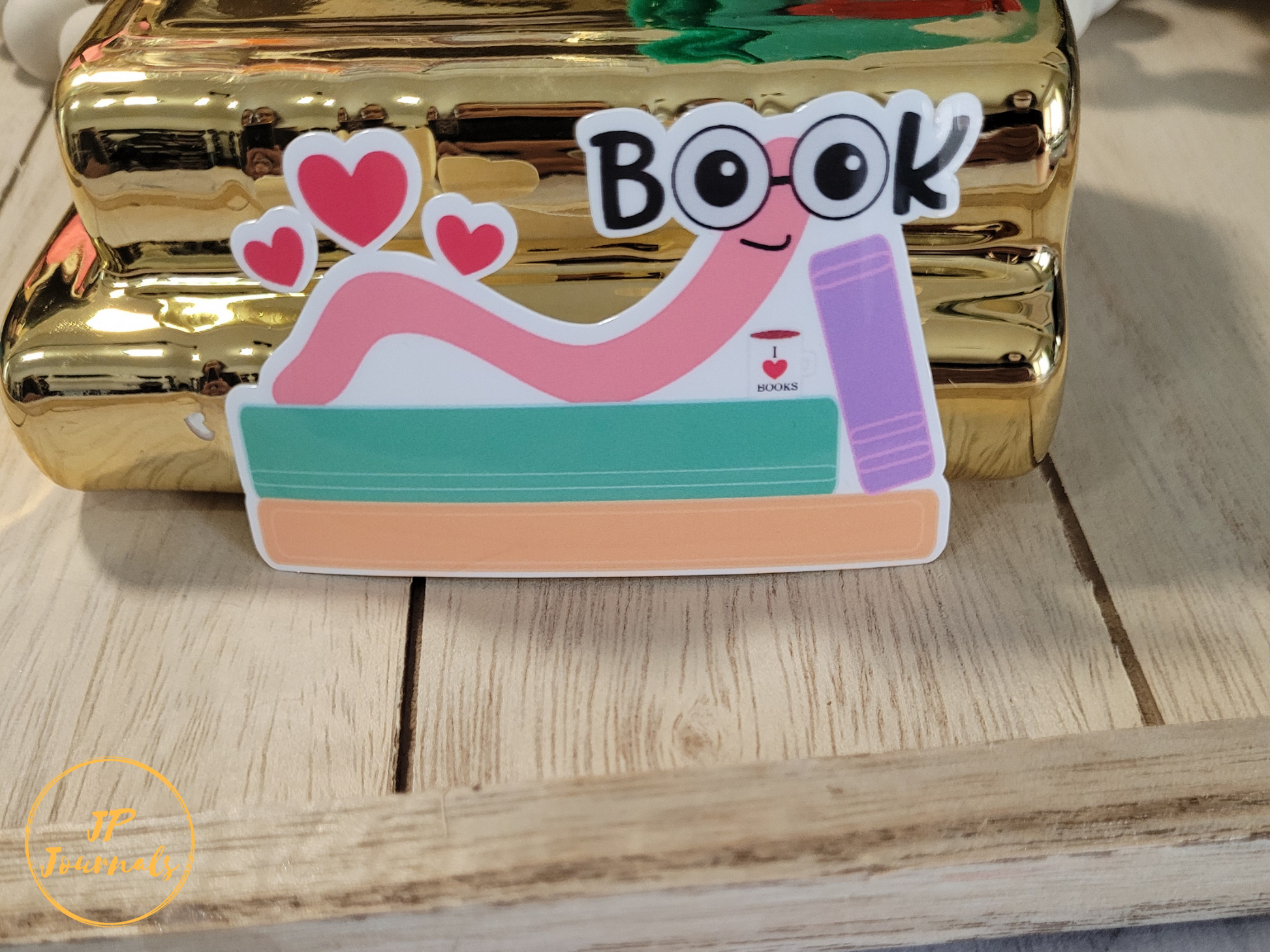 Funny Book Themed Sticker Set