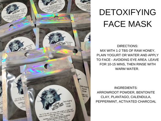 Resting Witch Face Detoxifying Halloween Face Mask