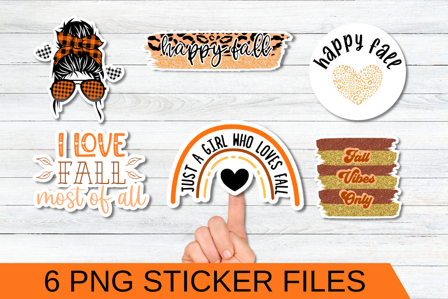 Digital Download PNG Fall Sticker Bundle
