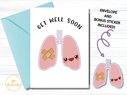Lung Disease Get Well Soon Card