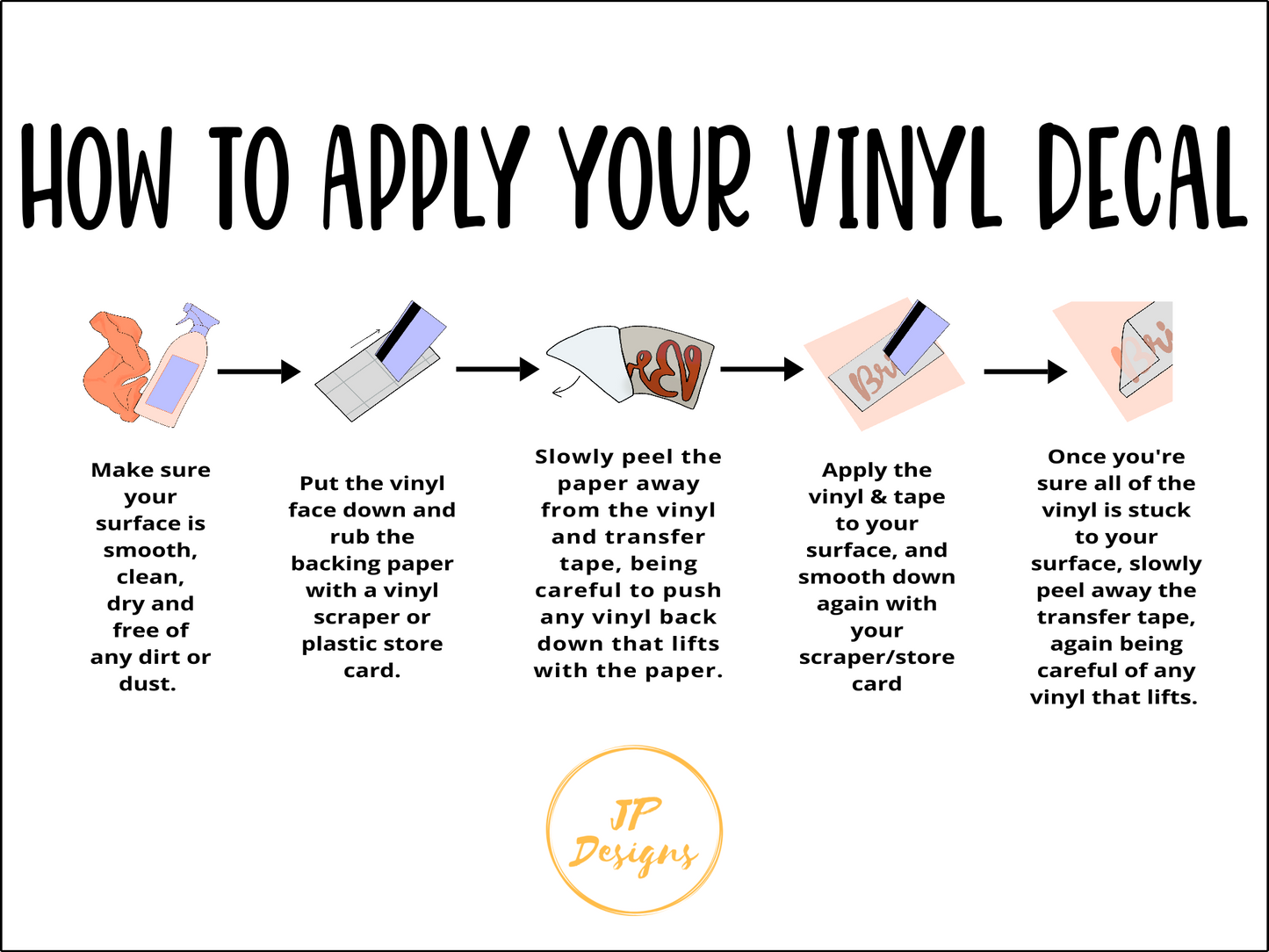 HOW TO APPLY A VINYL DECAL TO YOUR CAR