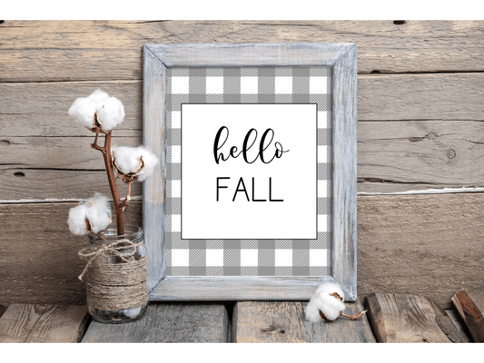 Fall Freebie - Printable Wall Art
