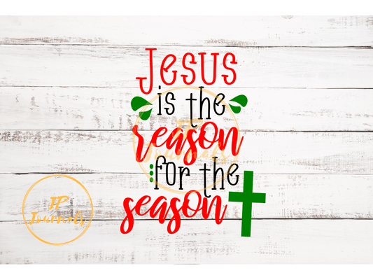 Christmas SVG, Jesus Is The Reason For The Season