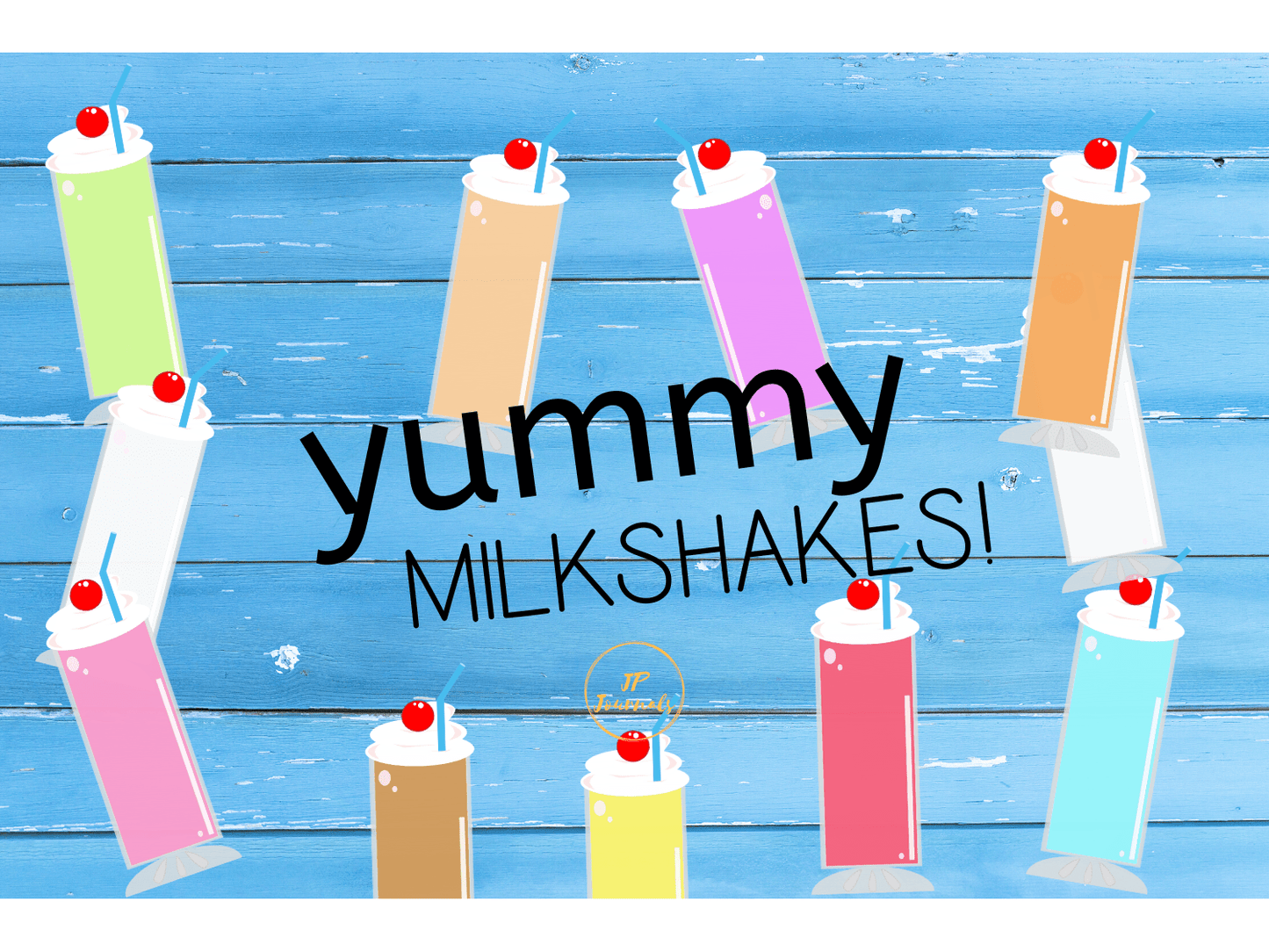 Yummy Milkshakes Clip Art