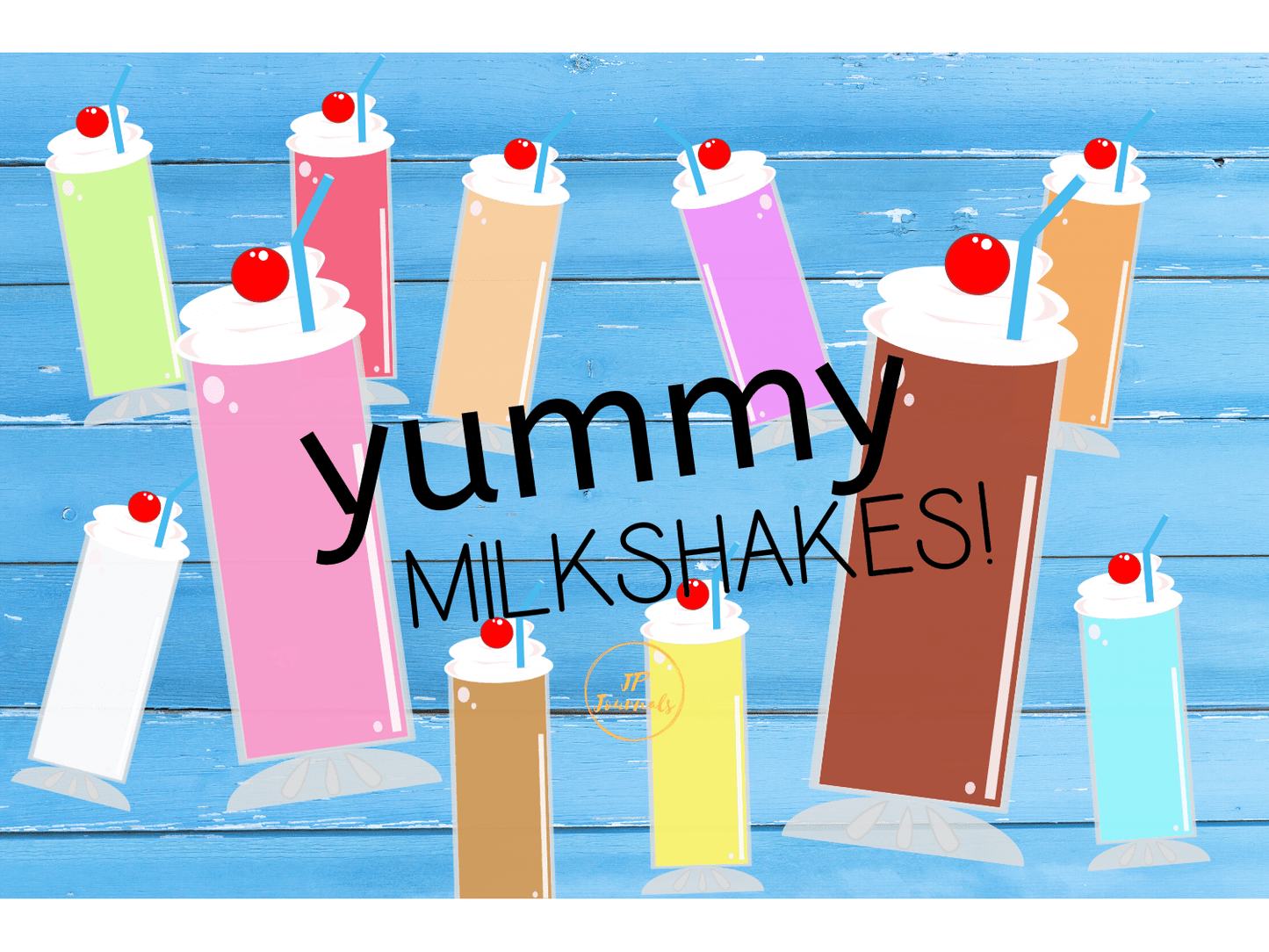 Yummy Milkshakes Clip Art