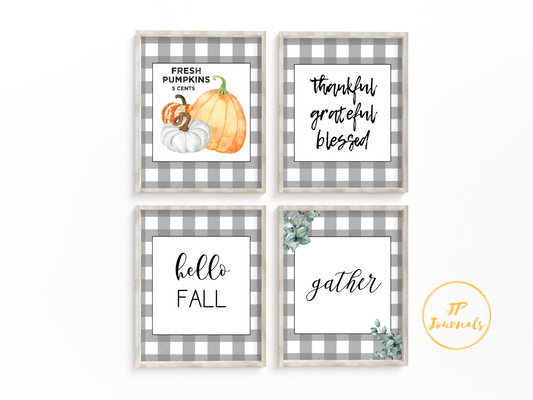 Fall Printable Signs for Decorating for Autumn