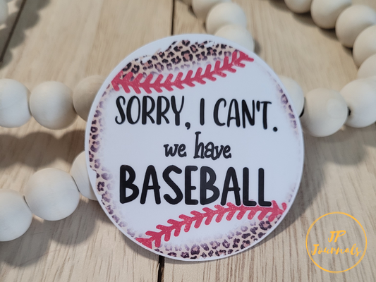 Funny Baseball Mom Sticker, Baseball Life Laptop Sticker, Funny Baseball Sticker