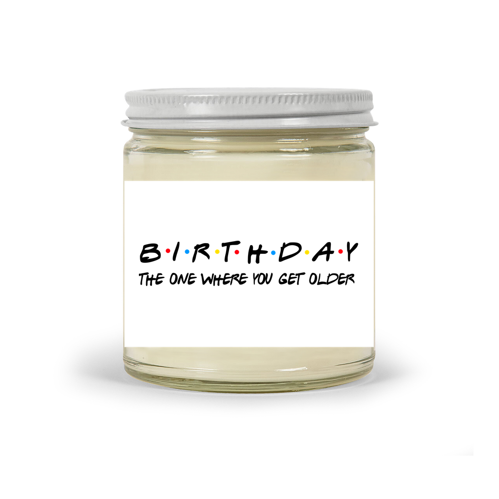 Friends Themed Birthday Scented Candle Gift