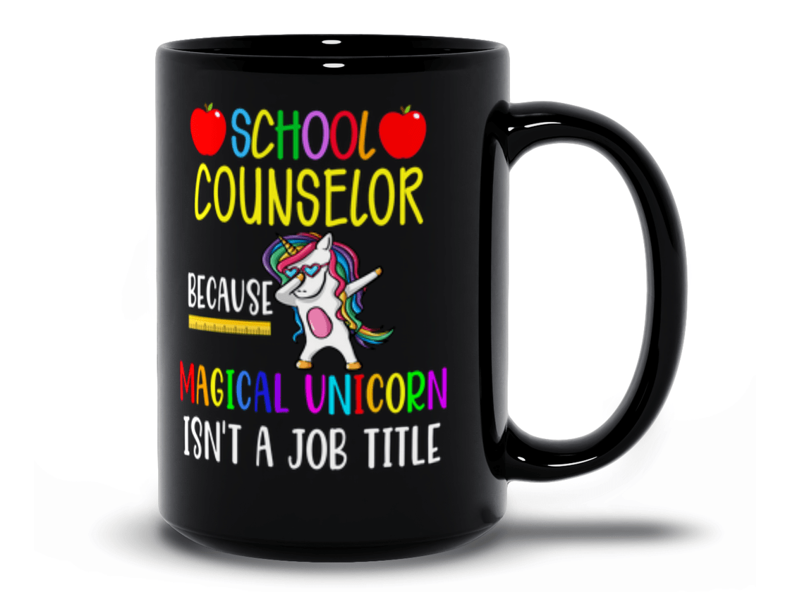 Funny Unicorn School Counselor Coffee Mug Gift