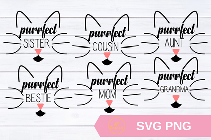 Cute Cat Lover SVG Bundle